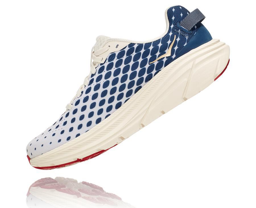 Hoka One One Koşu Ayakkabısı Kadın Beyaz/Mavi - Rincon 2 - AM7891352